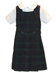Plaid Belted Tunic