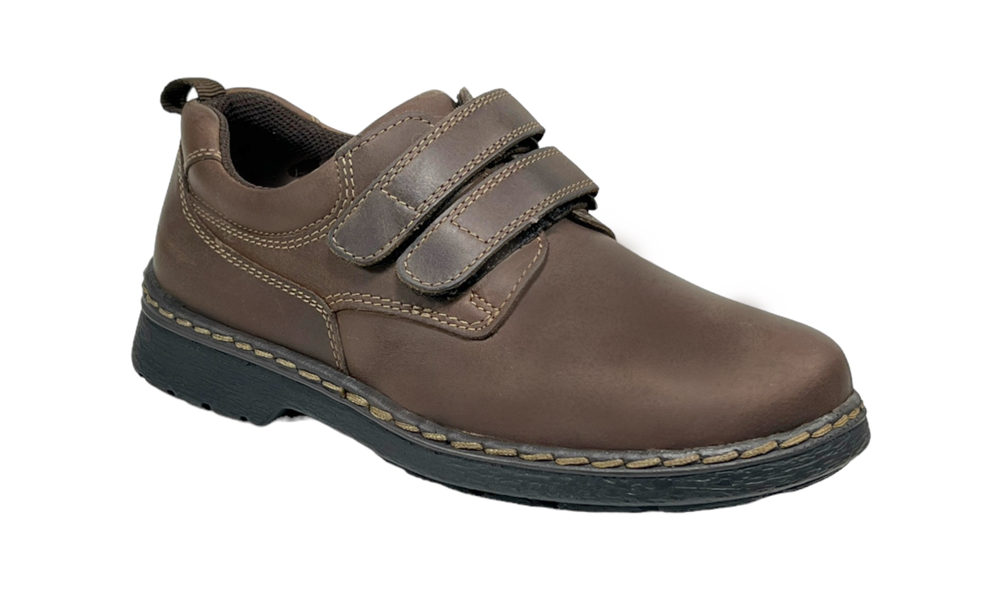 photo of tuft brown velcro