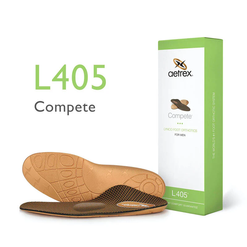 Lynco Aetrex Compete Orthotics - L405 Metatarsal
