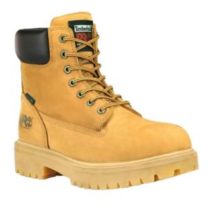 Men's Timberland PRO 6" Direct Attach Leather Waterproof Boots - Image 1