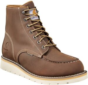 Carhartt Moc Toe, Men's, Dark Brown, Soft Toe - Image 1